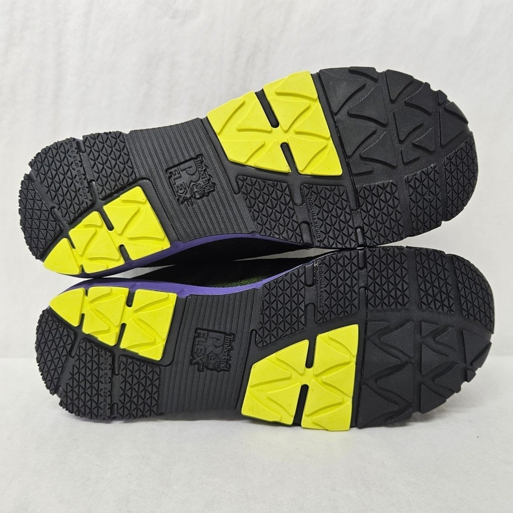 Timberland PRO Radius Work Shoe Composite Toe 1A2844 Black Purple Women Size 9.5 - Picture 7 of 10